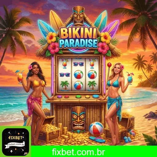 Visual apresentando slots populares da FIXBET com jackpots progressivos e oportunidades de ganhos altos.